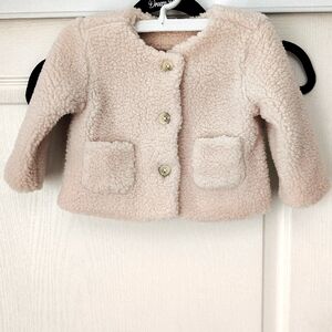 Cozy Cream baby Jacket